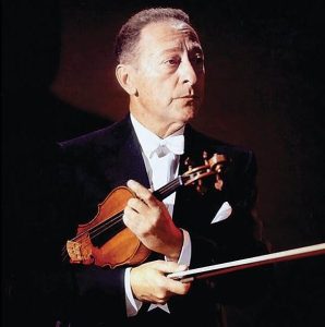 Скрипач, один из величайших виртуозов 20 в.