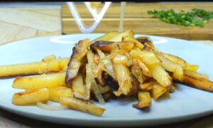 Как ПОЖАРИТЬ КАРТОШКУ, чтобы просили ещё. Все секреты приготовления и пошаговый рецепт.  Видео