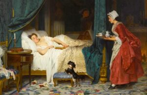 Раньше вот как было: у мужа своя опочивальня, у жены своя – и вот тебе долгая, счастливая жизнь