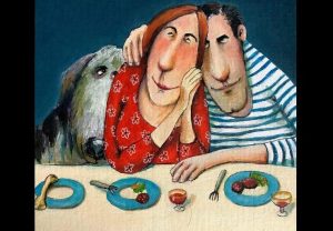 Решились мы с женой, после многих прожитых лет вместе, сесть на парную диету