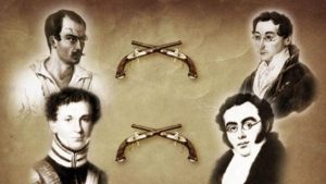 Четверная дуэль — один из самых известных поединков в истории России