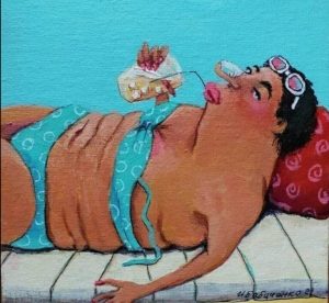 Разговор на пляже….- Тута, возле вас сильно занято или не очень?