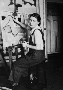 Далёкая от живописи Лидия Делекторская