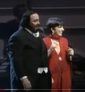 Liza Minnelli & Luciano Pavarotti — NEW YORK, NEW YORK  Видео