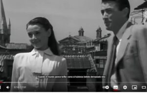 Dean Martin — That's Amore — Roman Holiday — Audrey Hepburn & Gregory Peck  Видео
