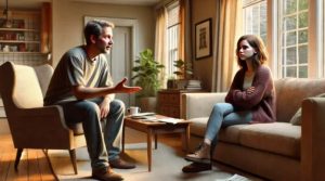 -Дочь, ну зачем тебе хоромы такие, а? Ты ж одна. Ни детей, ни мужuка нету, — заявил отец