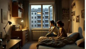 — А где же квартира, которую мы тебе купили? — спросили родители