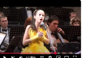 "Аве Мария" Весь зал плакал. Вика 11 лет  Видео