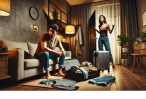 Я в этом доме на правах мебели, верно ты сказал. — Марина взяла большую сумку и начала собирать вещи  Видео