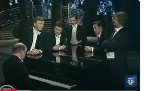 Ширвиндт, Ворошило, Броневой, Державин, Соломин, Лавровский. Дискуссия о любви и оперетте (1982)  Видео