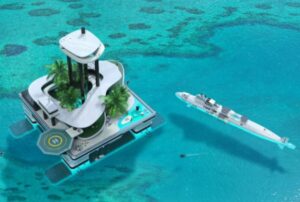 Остров-яхта – новая роскошь для миллиардеров