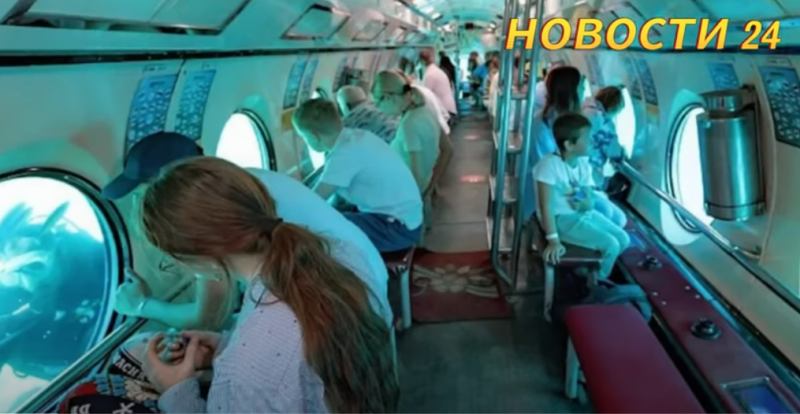 Батискаф с 45 россиянами (15 детей!) ЗАТОНУЛ в Хургаде  Видео