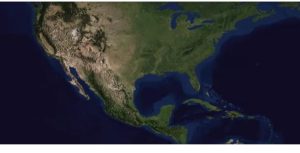 Северная Америка погружается в мантию Земли