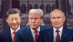 Трамп, Си и Путин — три авторитарных руководителя. — Идальго Странник