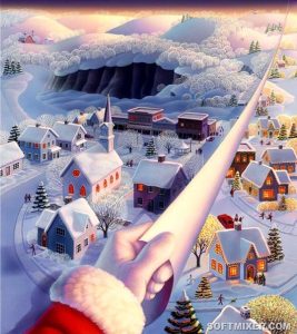 Зимняя сказка от Робин Молине