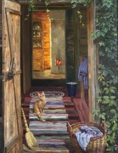 Деревенька… — Анна Опарина