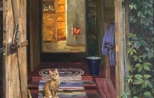 Деревенька… — Анна Опарина