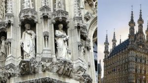 Ратуша Левена: образец поздней пламенеющей готики XV века, считающиеся самой красивой в мире