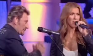 «Blueberry Hill» — Селин Дион и Джонни Холлидей  Видео