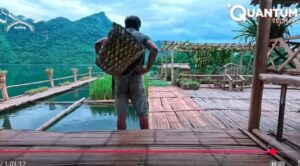 Мужчина Построил ОГРОМНЫЙ Плавучий Бамбуковый Остров |  Видео