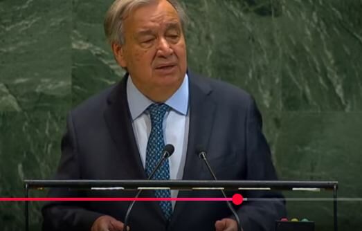 Выступление Генсека ООН на заседании 80-й сессии Генеральной Ассамблеи  Видео