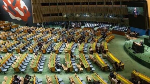 Речь Нетаньяху в ООН был встречен протестами со стороны представителей многих стран /От редакции/