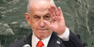 Отец заложника пытался прервать выступление Нетаниягу в ООН