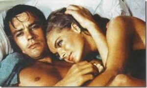 Роми Шнайдер и Ален Делон