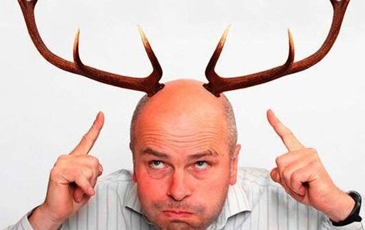 Растут ли на вашей голове ветвистые рога?