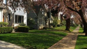 Почему американцы перед домами не строят заборов