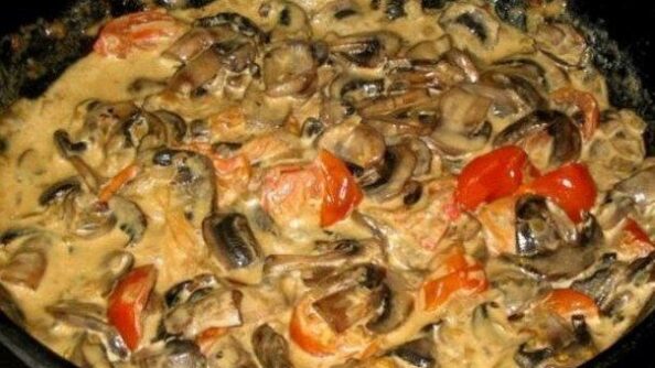 Соусы Сливочно — грибной соус в домашних условиях